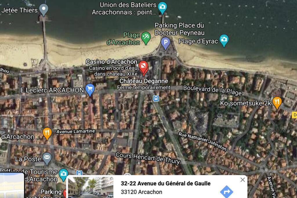 T2 Full Centre At 7 Min From The Beach Arcachon Extérieur photo